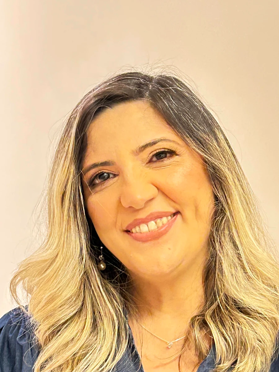 Ana Sandra Fernandes em atividade institucional